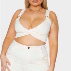 Denim bralet